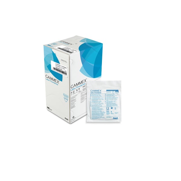 Ansell Gammex Latex Powdered Surgical Gloves (6.5)