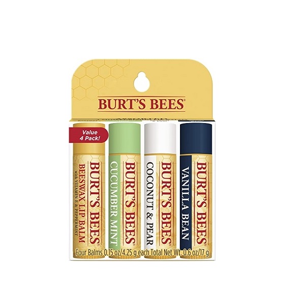 Burt's Bees 100% Natural Moisturizing Lip Balm, Vanilla Bean - 1 Tube