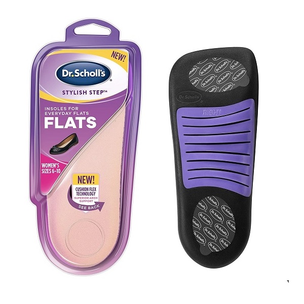 Dr. Scholl's Cushioning Insoles for Flats and Sandals, All-Day