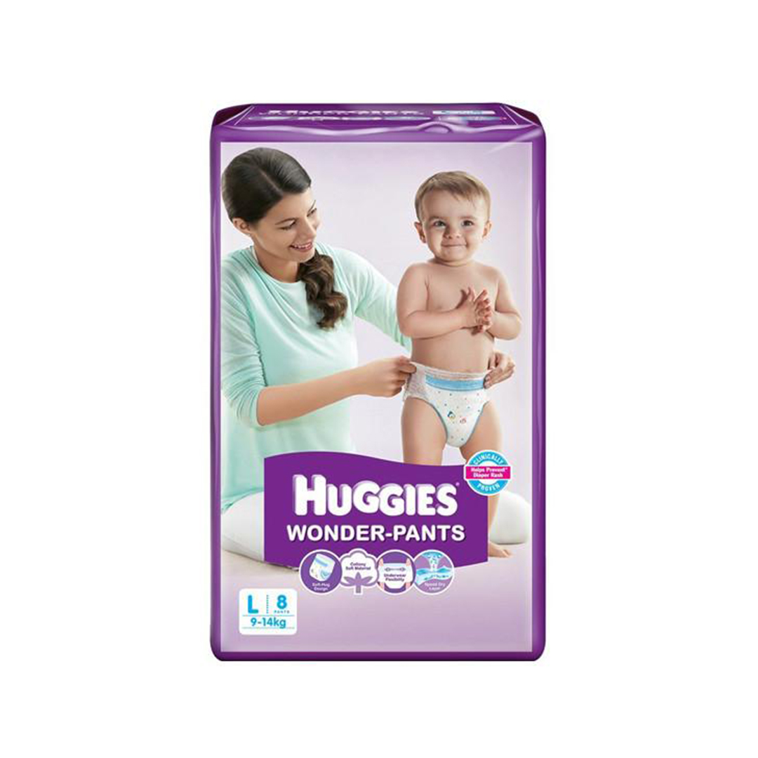 Huggies Wonder Pants Large Size Diapers - 32 Count - Medanand
