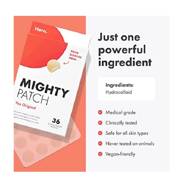 TESTING HERO MIGHTY PATCH & MICRO POINT ACNE PATCHES ON MY HORMONAL ACNE  FOR 1 WEEK 