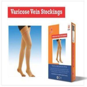Buy Comprezon Varicose Vein Stockings Class 2- Mid Thigh- 1 pair (Medium)  Online at Low Prices in India 