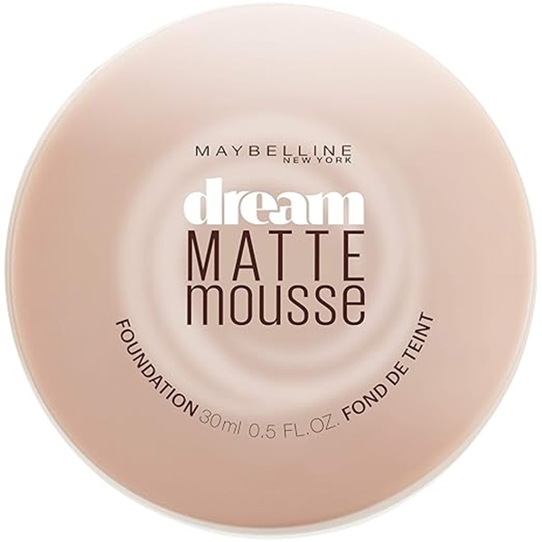 Maybelline New York Dream Matte Mousse Foundation, Classic Ivory, 18g