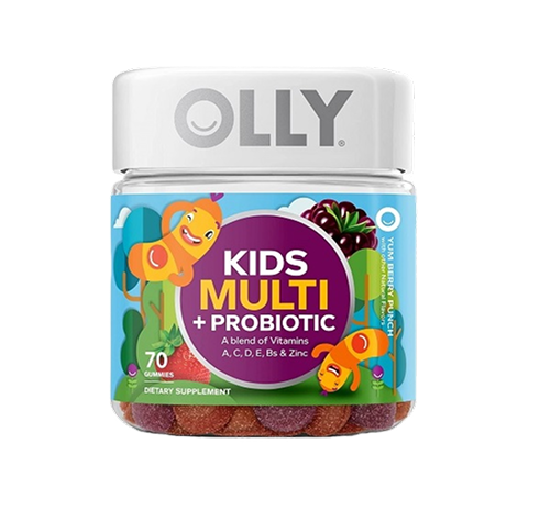 Olly Kids Multi-Vitamin and Probiotic Gummy Supplements, Yum Berry Punch, 70 Count (Buy One, Get One FREE) - Image 13
