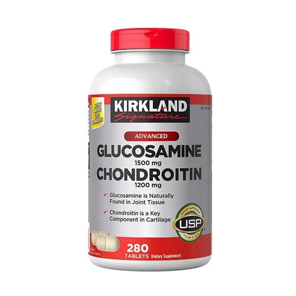 Kirkland Signature Extra Strength Glucosamine Chondroitin Tablets, 280 Count