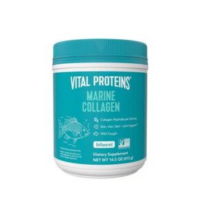 Marine collagen protein powder canister by Vital Proteins