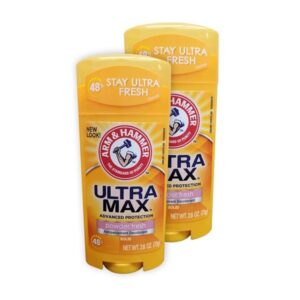 Arm & Hammer Ultramax Invisible Solid Powder Fresh Antiperspirant & Deodorant 2.6 Oz, 2 Pack