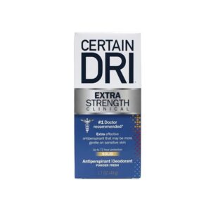 DSE Certain Dri Anti-perspirant Solid Stick - 1.7 Oz, Unscented, Unisex