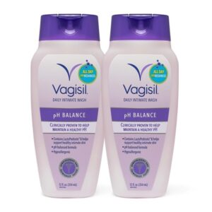 Vagisil pH Balance Feminine Wash, 12 Ounce Bottles (Pack of 2)