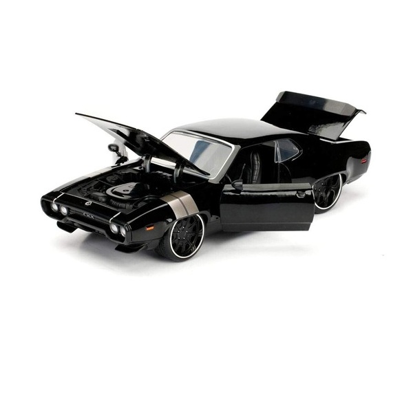 Jada Metal Plymouth GTX Vehicle, Pack of 1, Black, Kid - Image 3