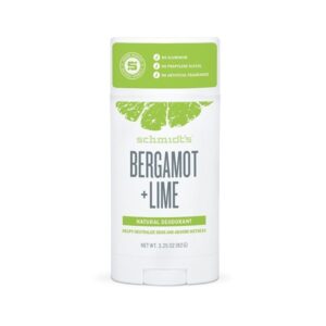 Schmidt's Deodorant - Bergamot + Lime Stick